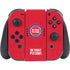 NBA Detroit Pistons Distressed Nintendo Switch (2017-2021) Joy-Con Controller Skin
