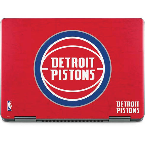 NBA Detroit Pistons Distressed Notebook 9 Pro 13in (2017) Skin