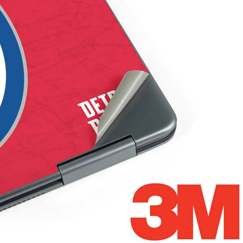 NBA Detroit Pistons Distressed Notebook 9 Pro 13in (2017) Skin