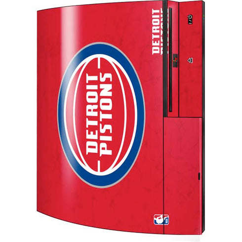 NBA Detroit Pistons Distressed Playstation 3 & PS3 Skin