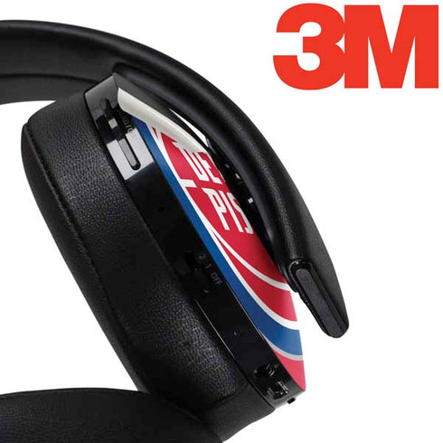 NBA Detroit Pistons Distressed PlayStation 4 Gold Wireless Headset Skin