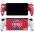 NBA Detroit Pistons Distressed PlayStation Portal Remote Player Skin
