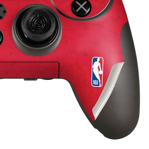 NBA Detroit Pistons Distressed PlayStation Scuf Vantage 2 Controller Skin