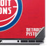 NBA Detroit Pistons Distressed Dell Precision Skin