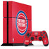 NBA Detroit Pistons Distressed PS4 Console and Controller Bundle Skin