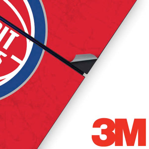 NBA Detroit Pistons Distressed PS4 Console and Controller Bundle Skin