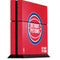 NBA Detroit Pistons Distressed PS4 Console Skin
