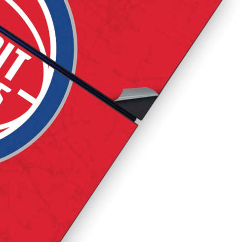 NBA Detroit Pistons Distressed PS4 Console Skin