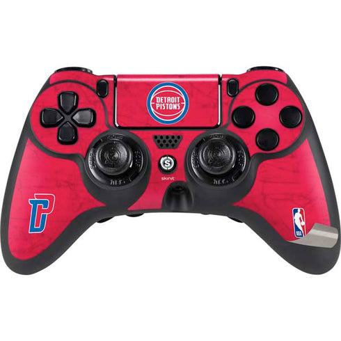 NBA Detroit Pistons Distressed PS4/PC SCUF Impact Controller Skin