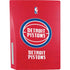 NBA Detroit Pistons Distressed PS5 Bundle Skin