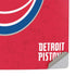 NBA Detroit Pistons Distressed PS5 Pro Console Skin