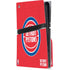 NBA Detroit Pistons Distressed PS5 Pro Disk Console Skin