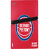 NBA Detroit Pistons Distressed PS5 Pro Disk Console Skin