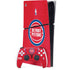 NBA Detroit Pistons Distressed PS5 Slim Digital Edition Bundle Skin