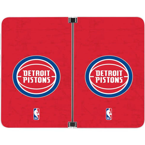 NBA Detroit Pistons Distressed Surface Duo Skin