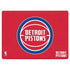 NBA Detroit Pistons Distressed Surface Laptop 2 Skin