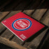 NBA Detroit Pistons Distressed Surface Laptop 2 Skin