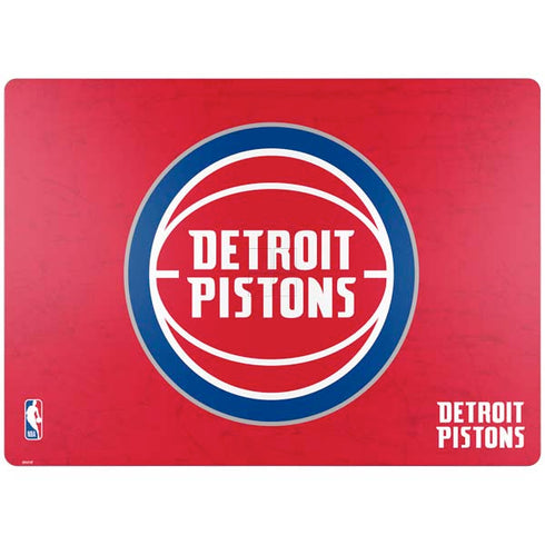NBA Detroit Pistons Distressed Surface Laptop 4 15in Skin