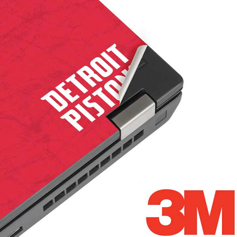 NBA Detroit Pistons Distressed Lenovo ThinkPad Skin