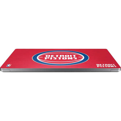 NBA Detroit Pistons Distressed Universal Laptop 14in (11.4 x 8.2in) Skin