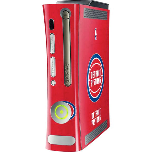 NBA Detroit Pistons Distressed Xbox 360 (Includes HDD) Skin