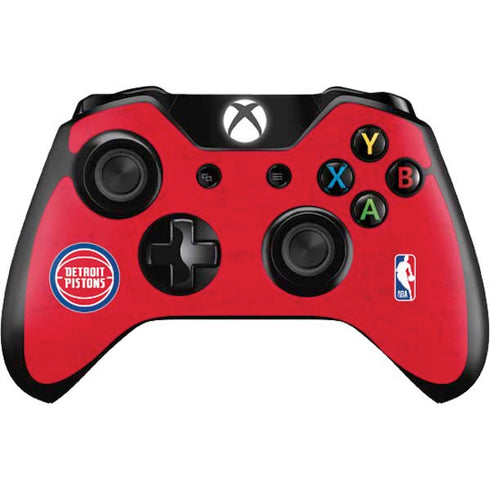 NBA Detroit Pistons Distressed Xbox One Skins