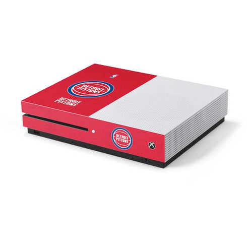 NBA Detroit Pistons Distressed Xbox One Skins