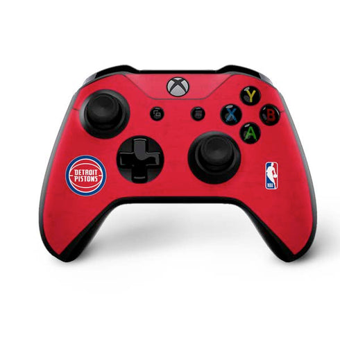 NBA Detroit Pistons Distressed Xbox One X Bundle Skin