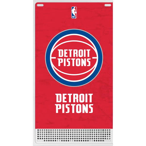 NBA Detroit Pistons Distressed Xbox Series S Bundle Skin