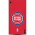 NBA Detroit Pistons Distressed XBox Series X Digital Edition Console Skin