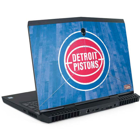 NBA Detroit Pistons Hardwood Classics Dell Alienware Skin