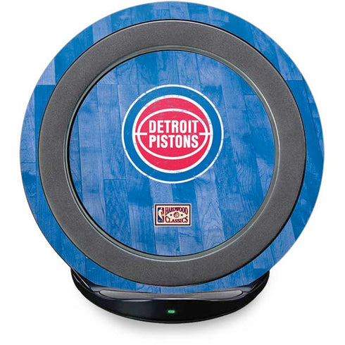 NBA Detroit Pistons Hardwood Classics Fast Charge Wireless Charging Stand Skin