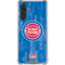 NBA Detroit Pistons Hardwood Classics Galaxy A17 Clear Case