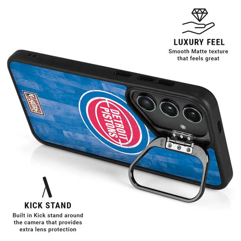 NBA Detroit Pistons Hardwood Classics Galaxy S24 Kickstand Case