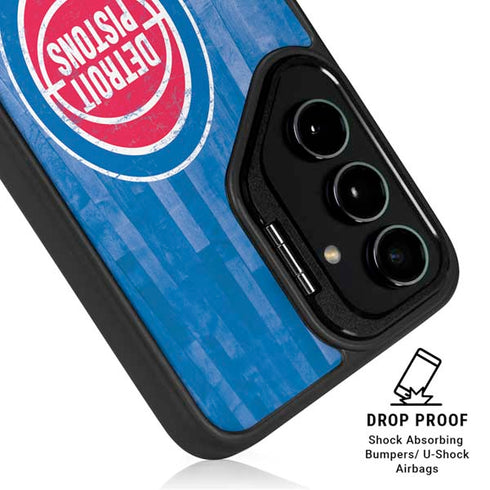 NBA Detroit Pistons Hardwood Classics Galaxy S25 Plus Kickstand Case