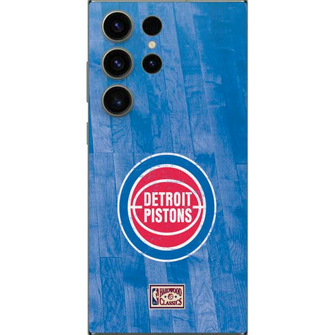 NBA Detroit Pistons Hardwood Classics Galaxy S25 Ultra Skin