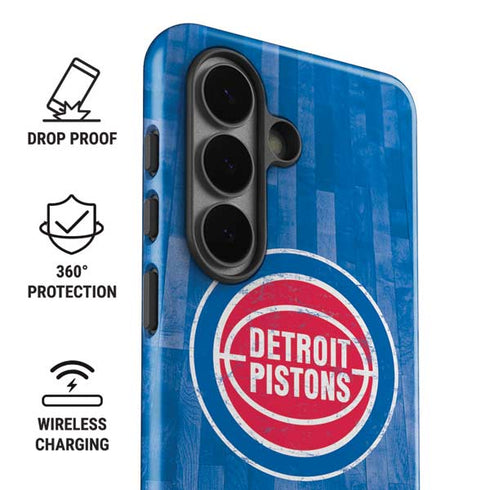 NBA Detroit Pistons Hardwood Classics Galaxy S26 Plus Impact Case