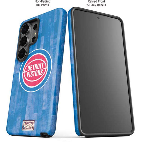 NBA Detroit Pistons Hardwood Classics Galaxy S26 Ultra Impact Case