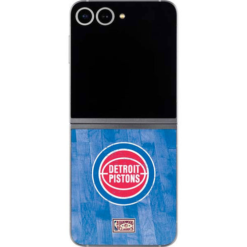 NBA Detroit Pistons Hardwood Classics Galaxy Z Flip6 Skin