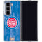 NBA Detroit Pistons Hardwood Classics Galaxy Z Fold5 5G Clear Case