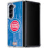 NBA Detroit Pistons Hardwood Classics Galaxy Z Fold5 5G Clear Case