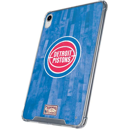 NBA Detroit Pistons Hardwood Classics iPad 11th Gen (2025) Clear Case