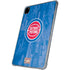 NBA Detroit Pistons Hardwood Classics iPad Pro 11in (2024) Clear Case