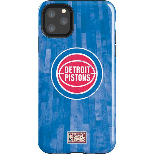 NBA Detroit Pistons Hardwood Classics iPhone Cases