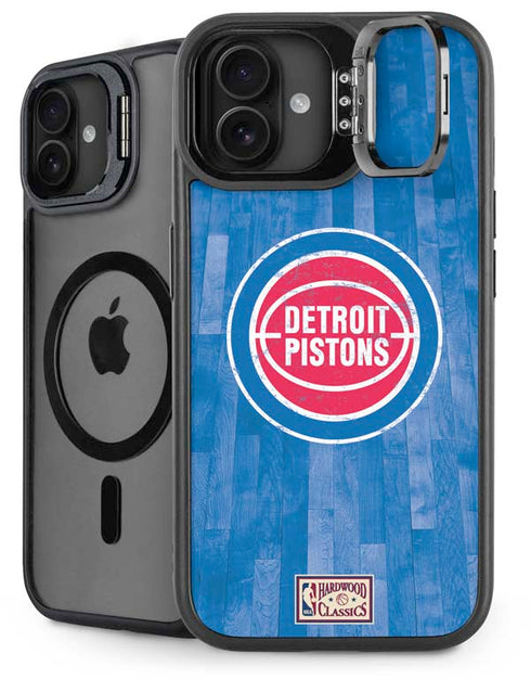 NBA Detroit Pistons Hardwood Classics iPhone 16 Plus Kickstand Case