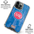 NBA Detroit Pistons Hardwood Classics iPhone 16 Pro Max Clear Case