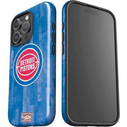 NBA Detroit Pistons Hardwood Classics iPhone 16 Pro Max Impact Case