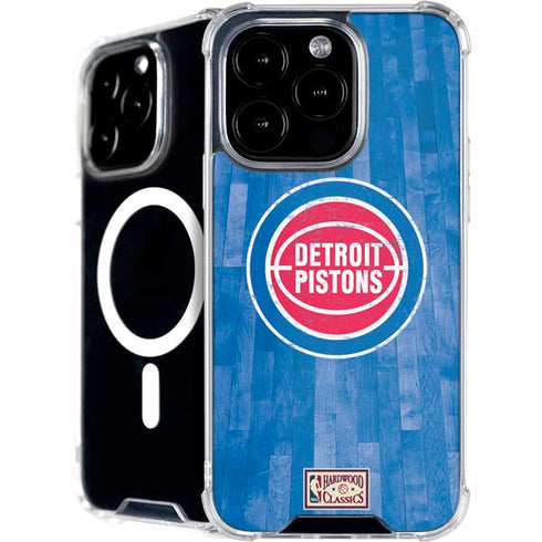 NBA Detroit Pistons Hardwood Classics iPhone 16 Pro Max MagSafe Case