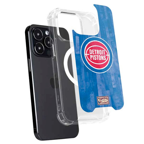 NBA Detroit Pistons Hardwood Classics iPhone 16 Pro Max MagSafe Case