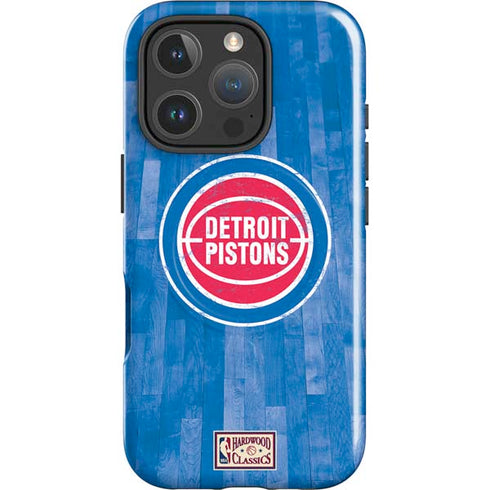 NBA Detroit Pistons Hardwood Classics iPhone 16 Pro Max Magsafe Impact Case